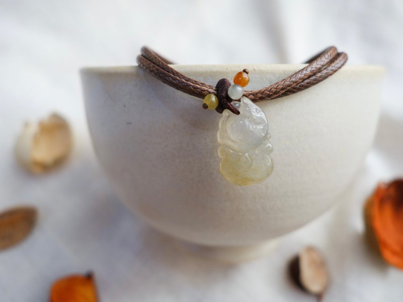 冰种葫芦翡翠手链・缅甸玉 A 货 - 手链/手环 - 玉石 