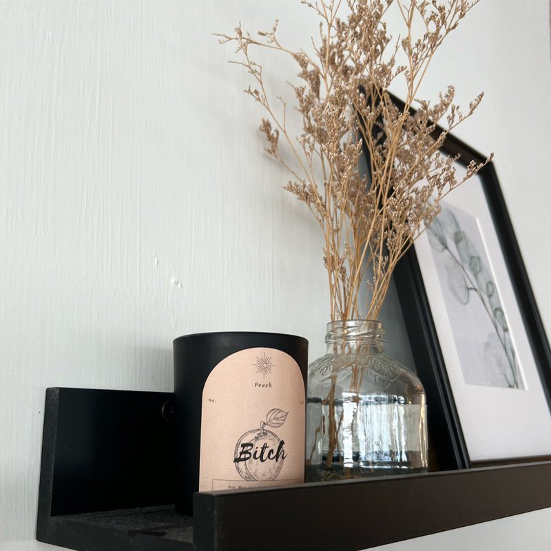 No.VIII Bitch 水蜜桃 大豆蜡蜡烛 - 蜡烛/烛台 - 玻璃 