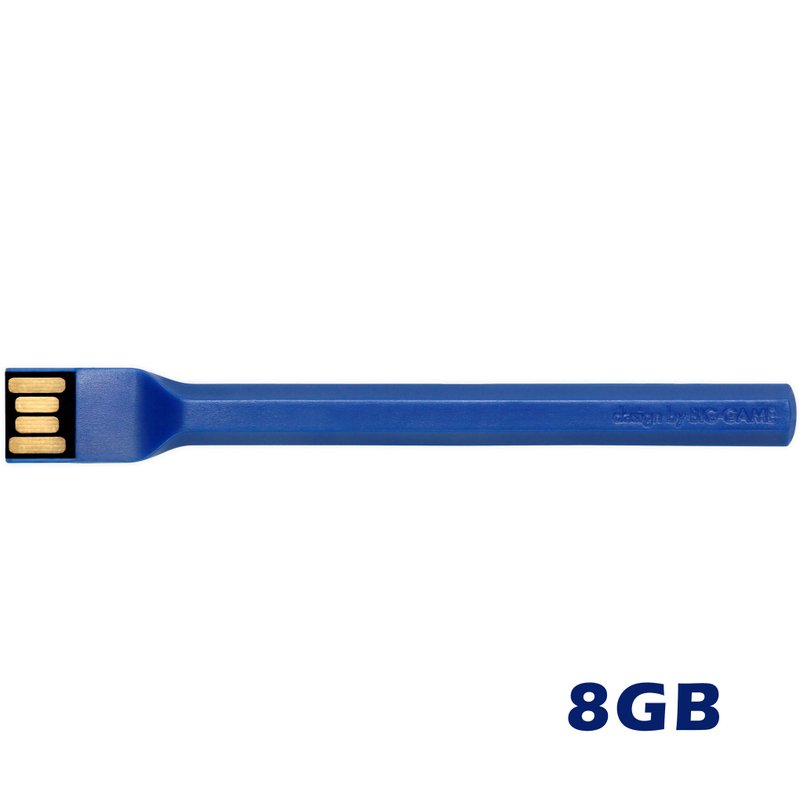 BIG-GAME PEN 8GB USB 记忆棒 随身碟 (蓝色) - U盘 - 塑料 蓝色