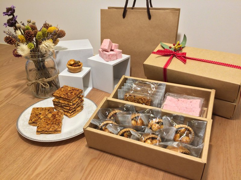 Tuxedo Cat Handmade　塔西躲猫猫 - 〈新年礼盒〉双层款 - 蛋糕/甜点 - 新鲜食材 