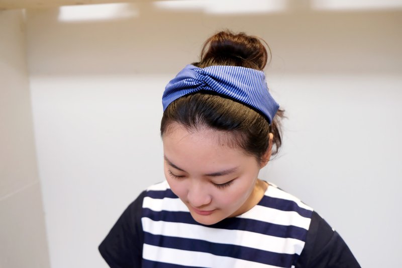 //发带//海天一线 - 发饰 - 棉．麻 多色