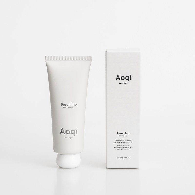 Aoqi-净润胺基酸洁颜霜 维生素 即时修护 清洁脸部肌肤用 彩妆 - 脸部清洁/卸妆用品 - 其他材质 