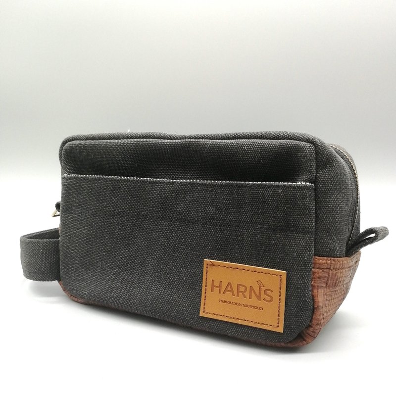HARNS 旅行包 洗漱包 化妆包 收纳包 杂物包 Dopp Kit - 化妆包/杂物包 - 棉．麻 多色