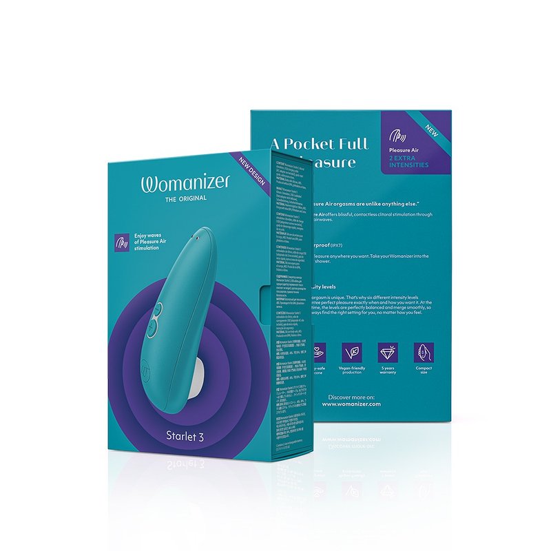 德国Womanizer Starlet 3 吸吮愉悦器 |宝石绿 - 情趣用品 - 硅胶 