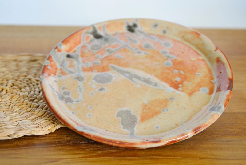 志野盘 - 盘子/餐盘/盘架 - 陶 