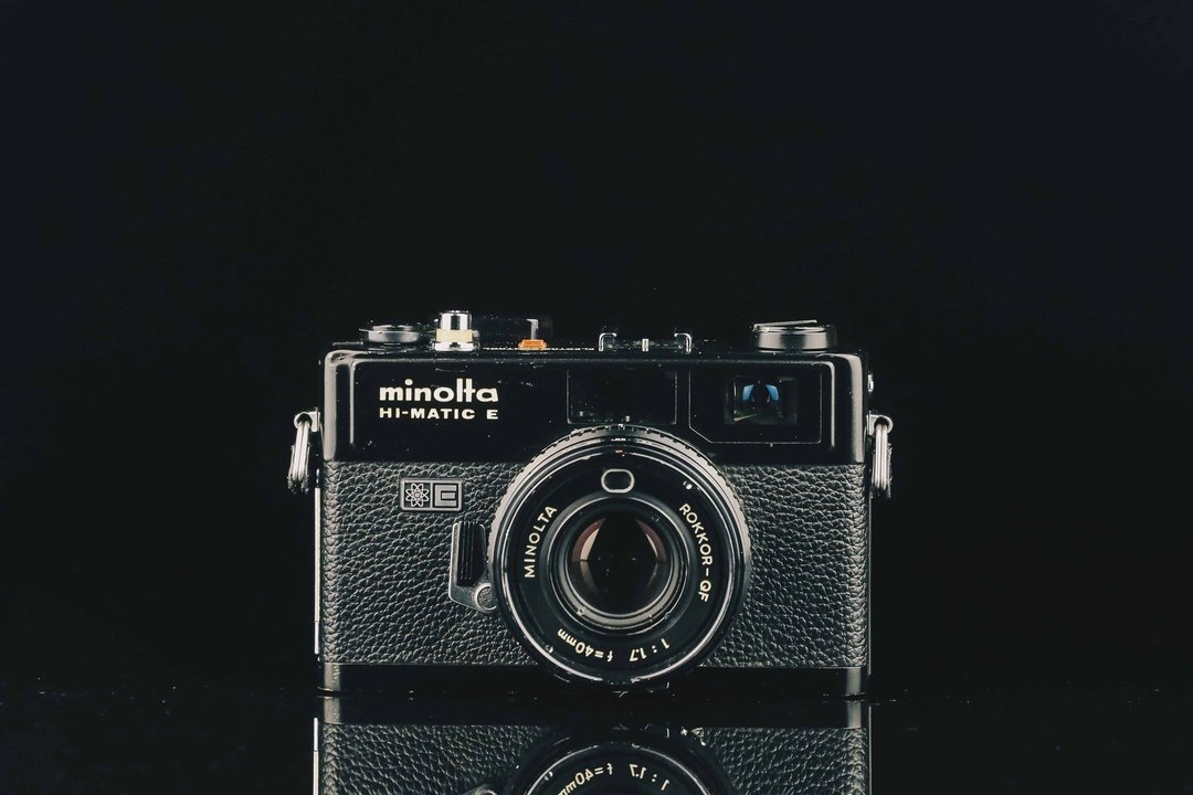 Minolta HI-MATIC E #4189 #135底片相机 - 相机 - 其他金属 黑色