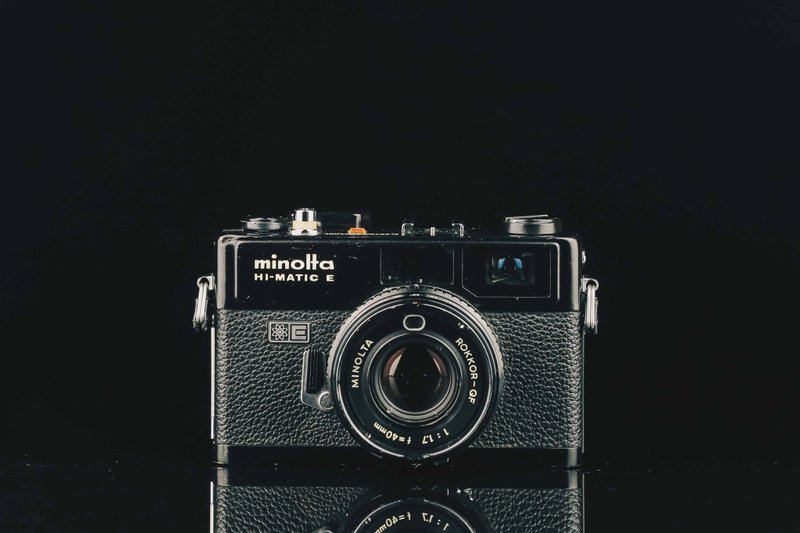 Minolta HI-MATIC E #4189 #135底片相机 - 相机 - 其他金属 黑色