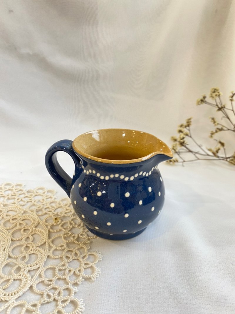 【好日恋物】荷兰经典陶瓷小茶壶 - 盘子/餐盘/盘架 - 瓷 白色