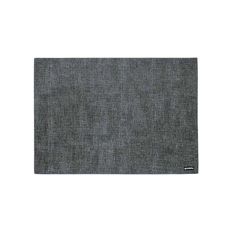 仿布纹系列-黑灰餐垫-43×30CM - 餐垫/桌巾 - 塑料 红色