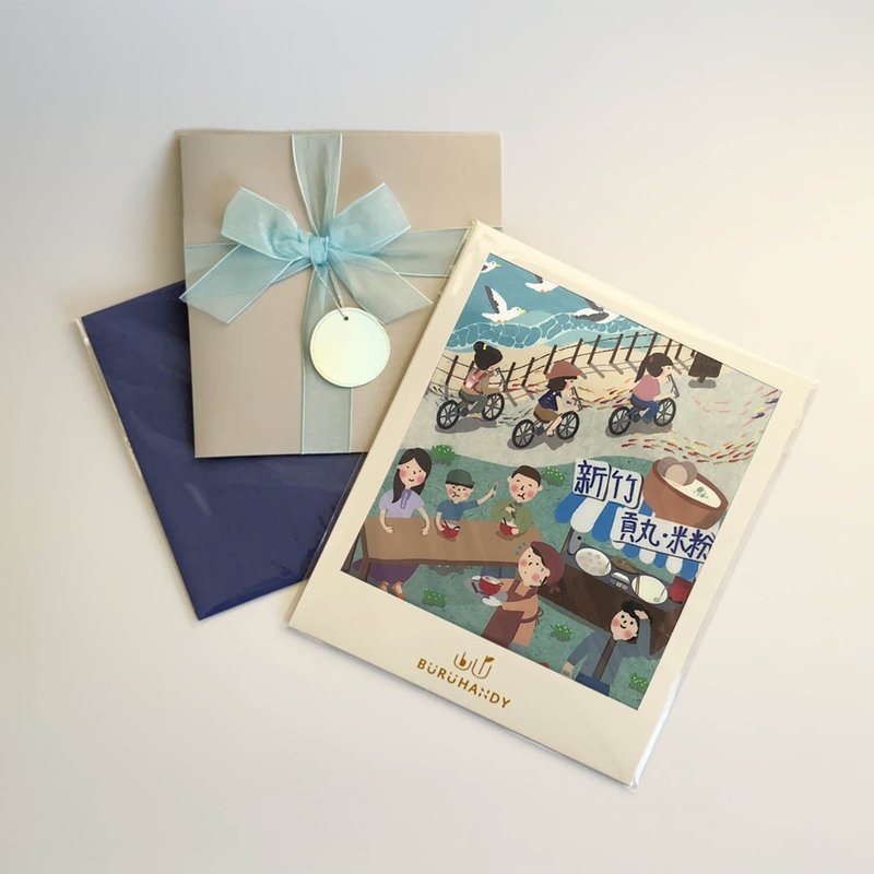擦拭布/拭镜布/眼镜布/超细纤维/台湾风情-布噜得17公里海岸线款 - 眼镜盒/眼镜布 - 聚酯纤维 