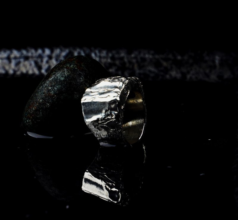 【粼粼】纯银戒指 - PureBring - 戒指 - 纯银 银色