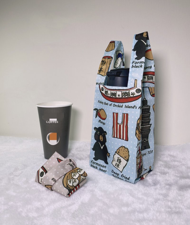 饮料收纳杯袋 - 化妆包/杂物包 - 尼龙 