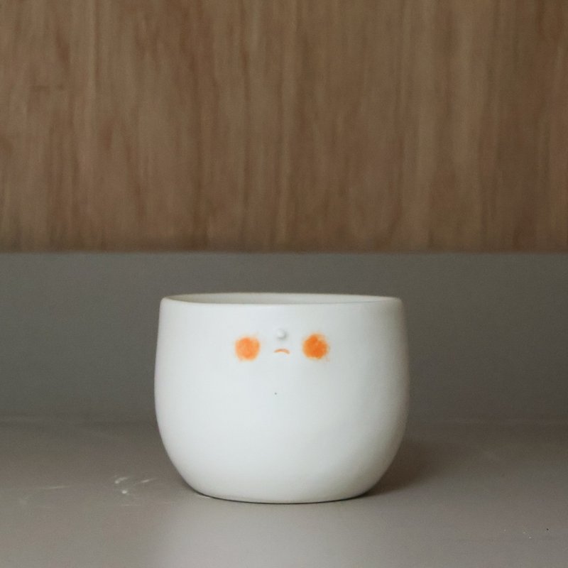 YUME 陶瓷无把杯 - 茶具/茶杯 - 瓷 白色