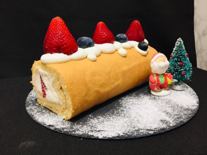 冬季草莓季 雪藏草莓生乳卷・手作 DIY ・一人成班・平板教学 - 美食 - 新鲜食材 