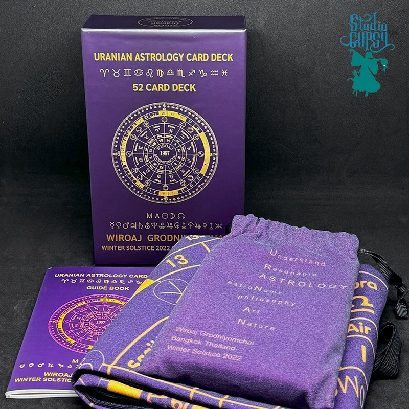 Uranian Astrology Oracle Cards by Aj. Viroj Krodniyomchai - 卡片/明信片 - 纸 