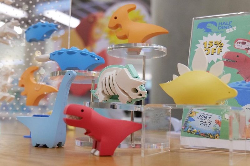 【MAF蔓侒菲】3D磁吸骨骼拼图/恐龙/海洋/考古探讨/疗愈小物 - 拼图 - 其他材质 多色