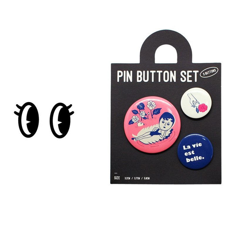 欧若若系列徽章 - 徽章/别针 - 其他金属 多色