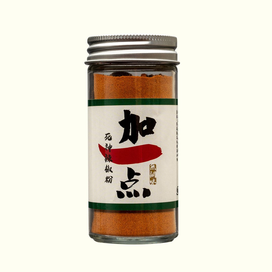 加一点 死神辣椒粉 卡罗莱纳死神辣椒 极辣 无调味 纯辣椒粉 - 酱料/调味料 - 玻璃 
