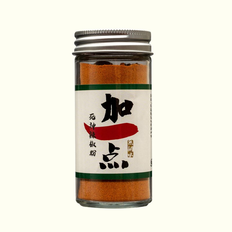 加一点 纯 卡罗莱纳死神 超级辣 40g 死神辣椒 辣椒粉泡面辣椒酱 - 酱料/调味料 - 玻璃 