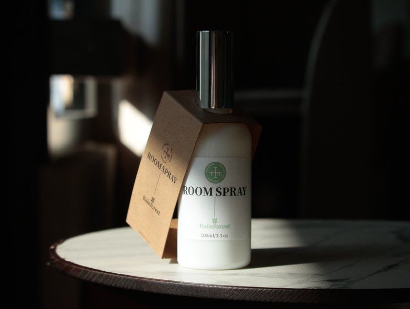 天然精油空间喷雾 / 霖 / 雨间森林 / 木质调 / 净化 / 100ml - 香薰/精油/线香 - 精油 白色