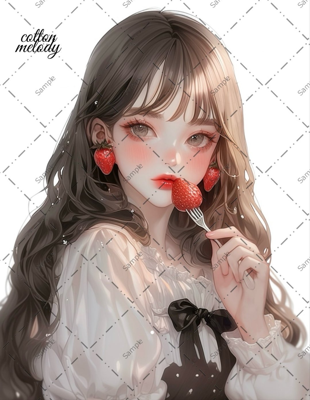 原创贴纸 no.764 人物贴纸 原创贴纸 人物贴纸 女孩贴纸 原创人物贴纸 - 贴纸 - 纸 