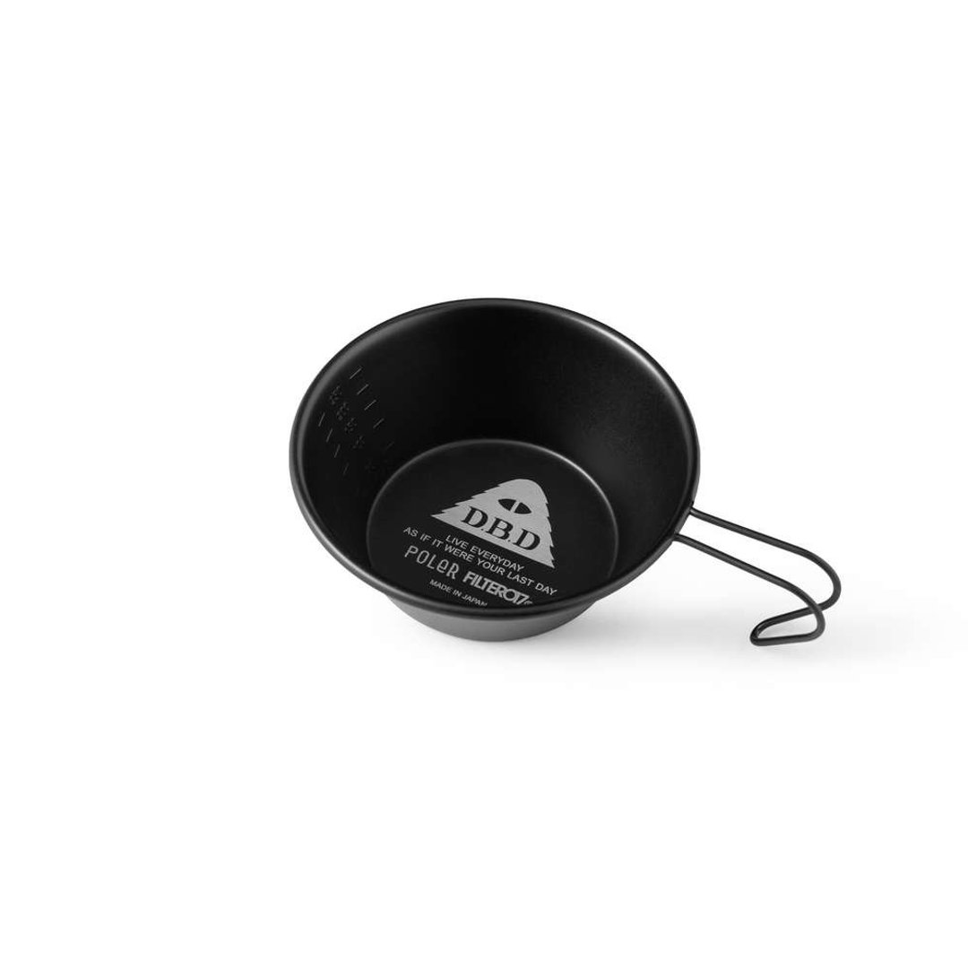 POLeR X Filter017 D.B.D 食用级硅胶黑化日制不锈钢提耳碗 - 露营用品 - 其他材质 黑色
