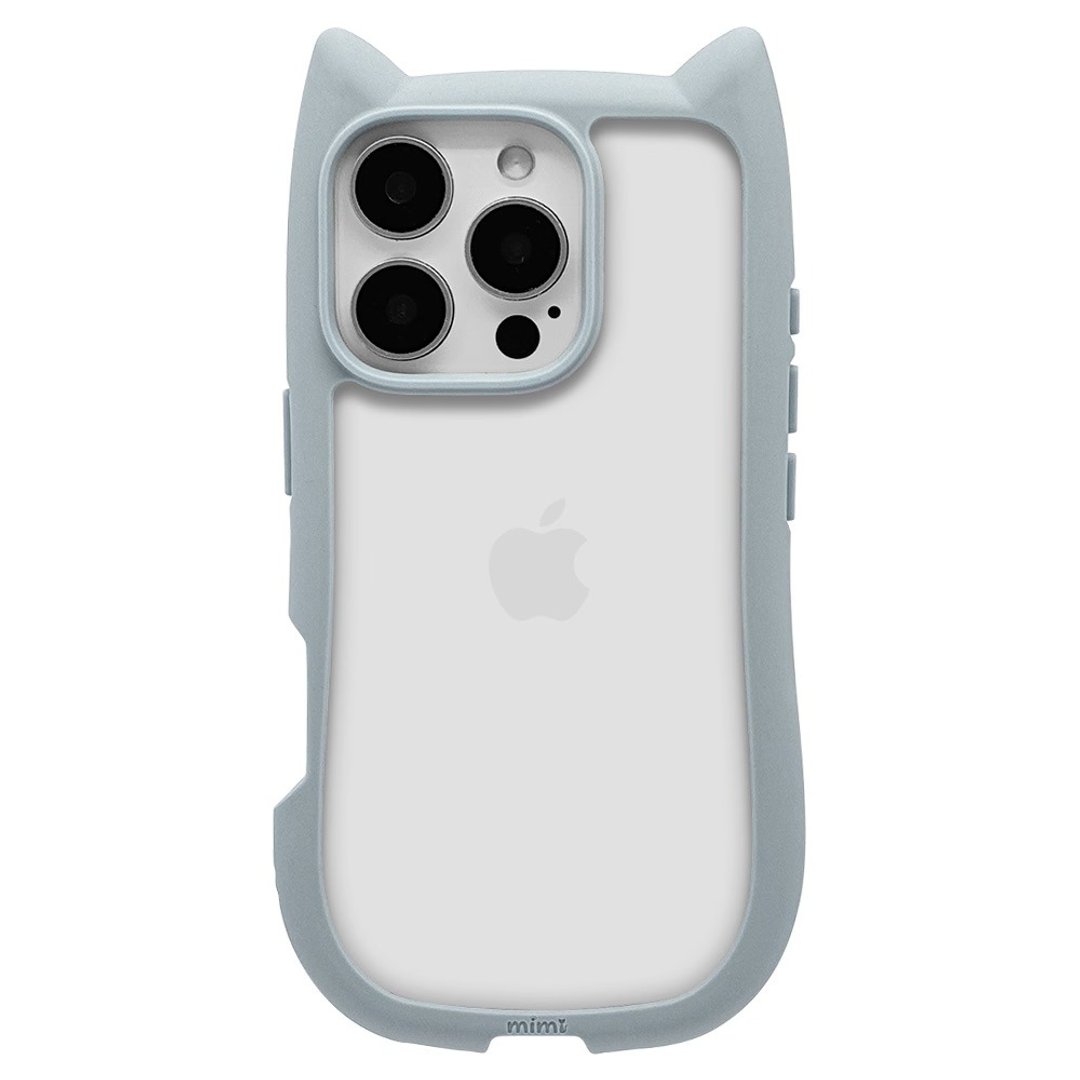 RASTABANANA MIMI iPHONE16 Pro 可爱猫耳双料手机壳 防摔 保护 - 手机壳/手机套 - 硅胶 多色
