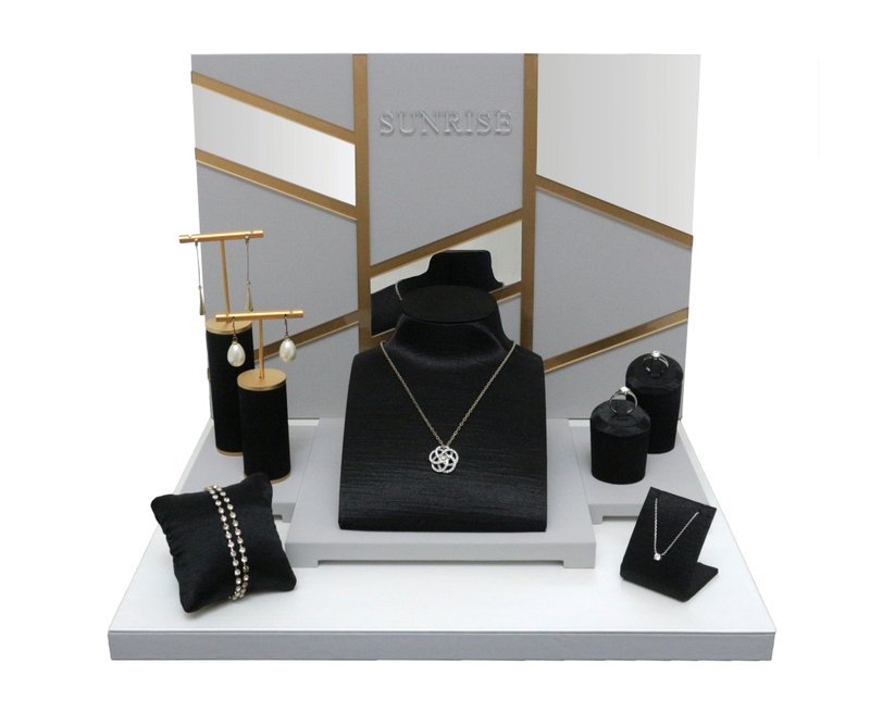 珠宝展示套组 镜面几何 台湾设计 台湾工厂生产 - 摆饰 - 其他材质 金色