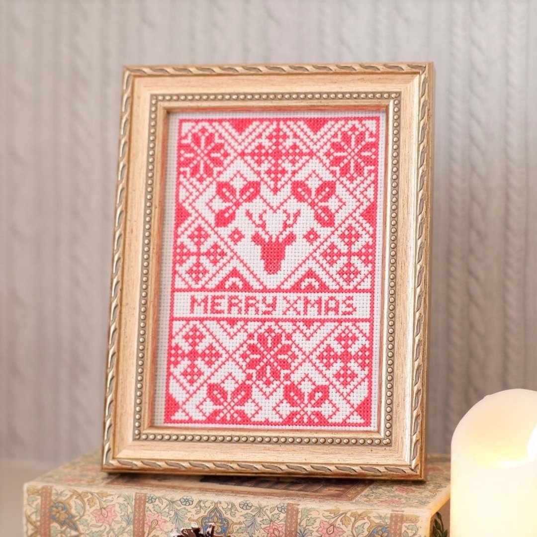 Cross-stitch DL design PDF pattern Nordic Christmas bargain 2-piece set - 其他数码设计 - 其他材质 