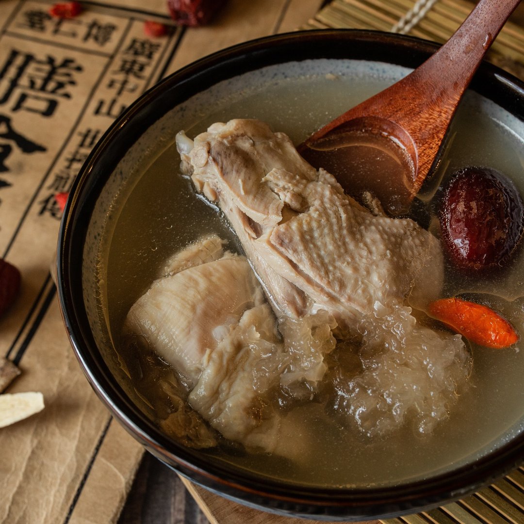 (3包入)博仁堂 X 初喜 养气御膳鸡汤 - 料理包 - 新鲜食材 黑色