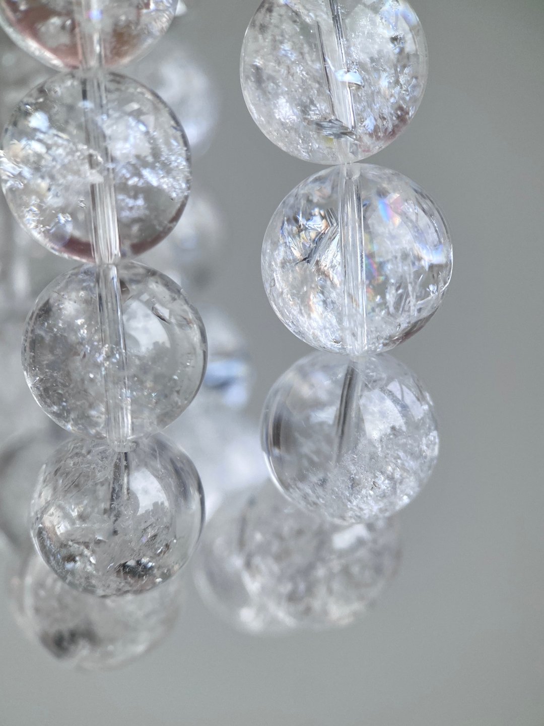 天然阿赛水晶 手串手链 高频水晶 阿赛斯特莱 - 手链/手环 - 水晶 