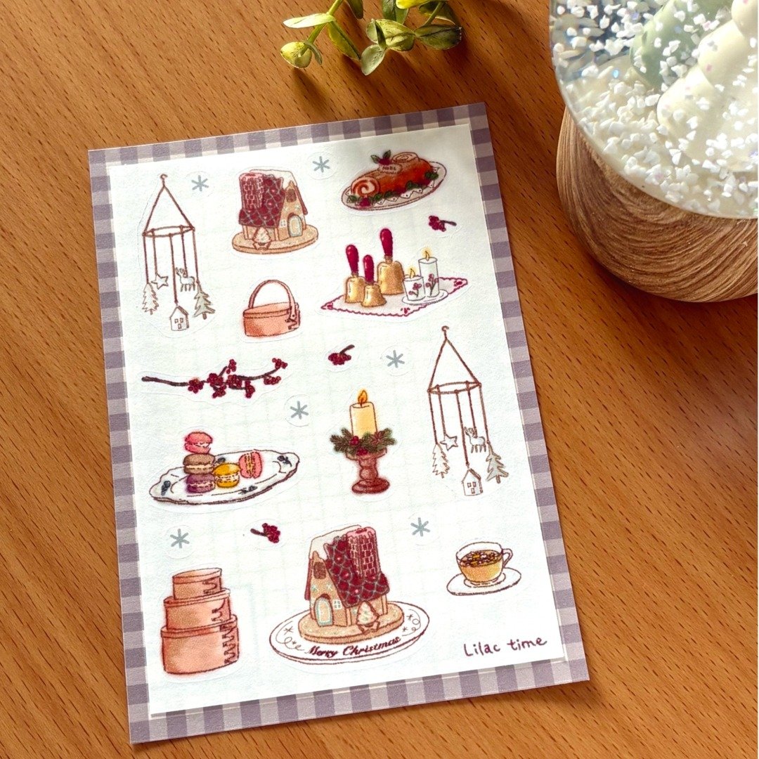 【Pinkoi 独家预购】半切式贴纸 糖果屋  માસ્કીંગ ટેપ材质 - 贴纸 - 纸 