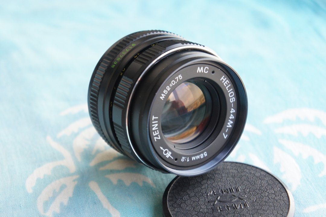 MC HELIOS-44M-7 镜头 F2 58mm 适用于 M42 ZENIT PENTAX Canon Nikon * - 相机 - 其他材质 