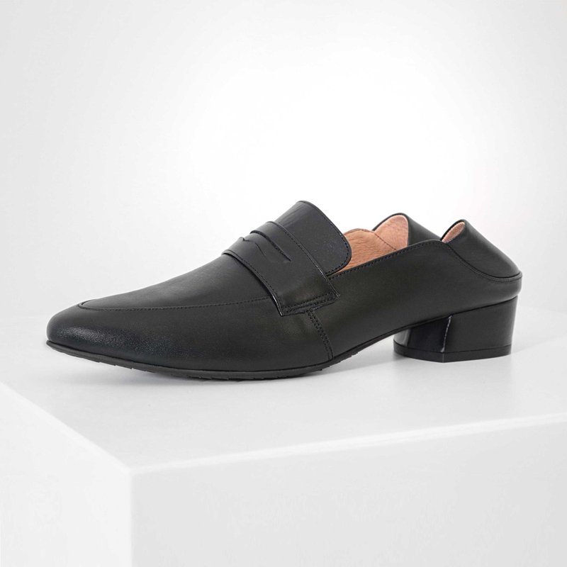 Penny Loafer Flip (经典黑) 特别版 | WL - 其他女款皮鞋 - 真皮 黑色