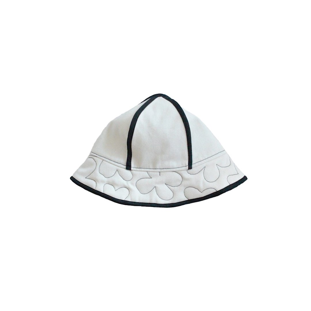 free flower hat - 帽子 - 棉 白色