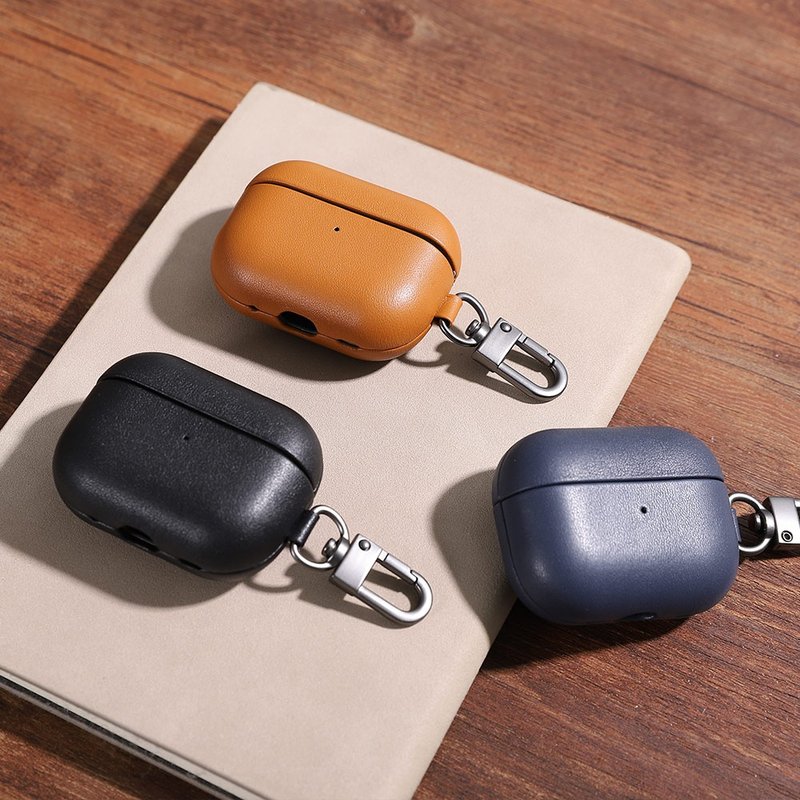 VOYAGE AirPods Pro (第2代) NAPPA真皮防摔保护壳 - 耳机收纳 - 真皮 多色
