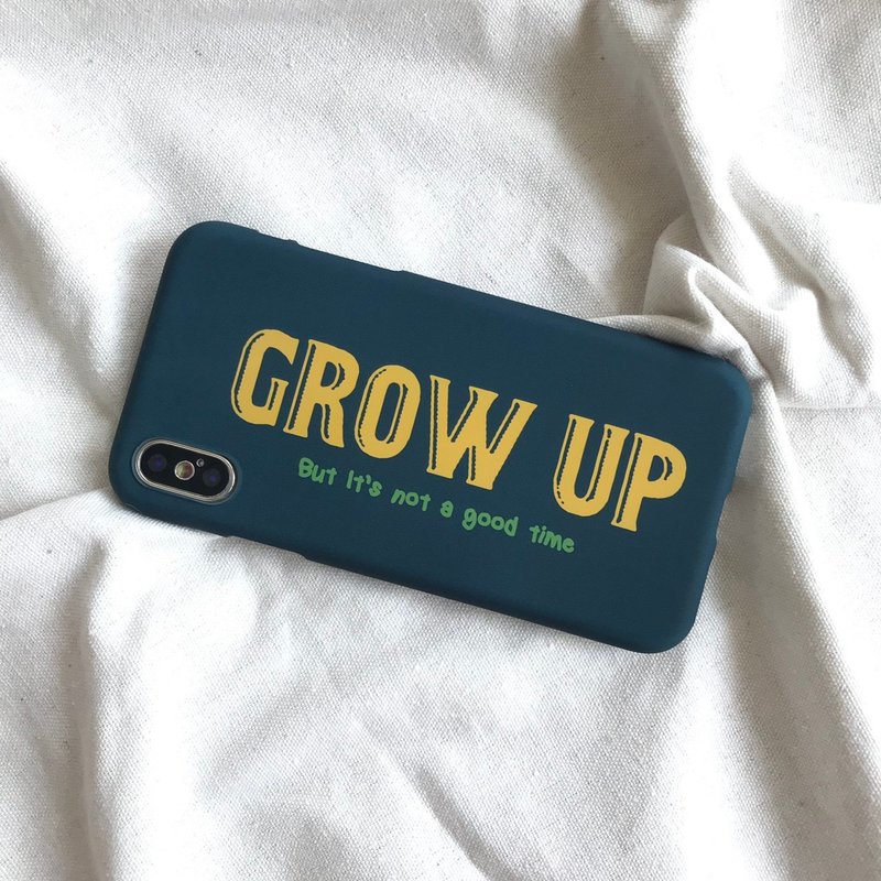 还不想长大IPHONE:HTC:SONY:SAMSUNG:ASUS:OPPO手机软壳全包软壳 - 手机壳/手机套 - 塑料 蓝色