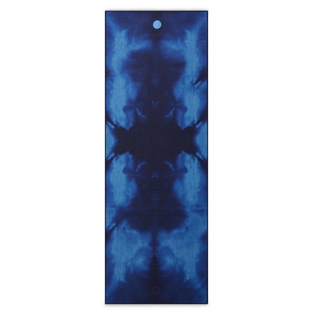 【Manduka】Yogitoes 2.0 瑜珈铺巾 - Harbour TD (湿止滑) - 运动配件 - 其他材质 蓝色
