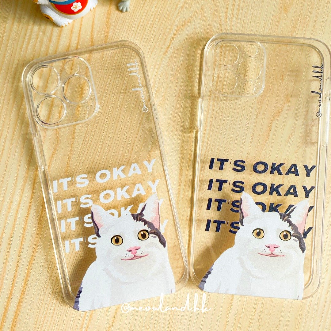 迷因猫手机壳C款 - 手机壳/手机套 - 塑料 多色