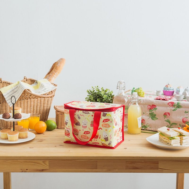 快餐乐保温袋 Junk Food Thermal Bag - 露营用品 - 防水材质 红色