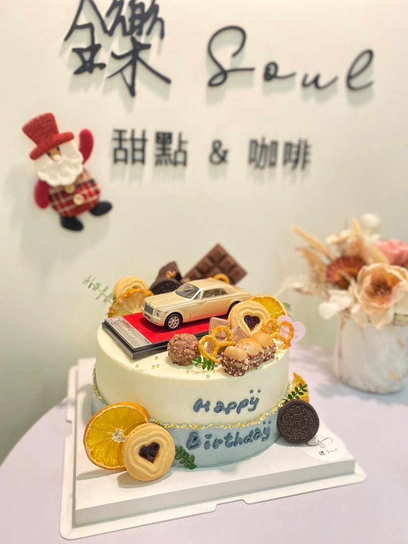 劳斯莱斯 车车蛋糕 定制化蛋糕 生日蛋糕 铄甜点 庆祝蛋糕 礼物 - 蛋糕/甜点 - 新鲜食材 