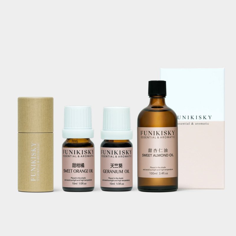 【1520 橘定花开・润养典藏礼盒】送礼人气款 - 香薰/精油/线香 - 精油 粉红色