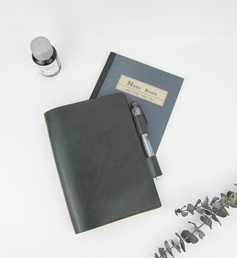 【定制化-手工缝制】书衣书套 A5 25K B6 32K - 书衣/书套 - 真皮 多色