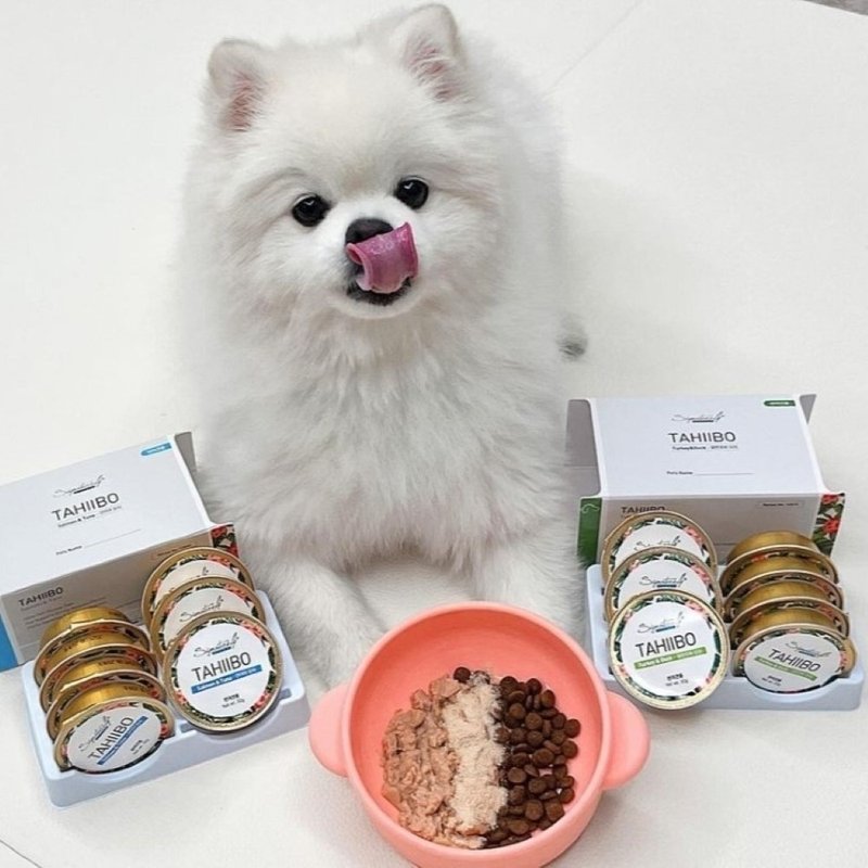 狗罐 大喜宝健康小金罐 维持免疫力 30gX8装 无胶肉泥 - 狗罐头/鲜食 - 其他材质 白色