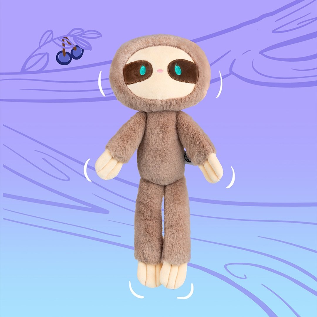 BEANIE SLOTHIE 豆豆樹懶毛絨玩偶 - 玩具/玩偶 - 聚酯纤维 