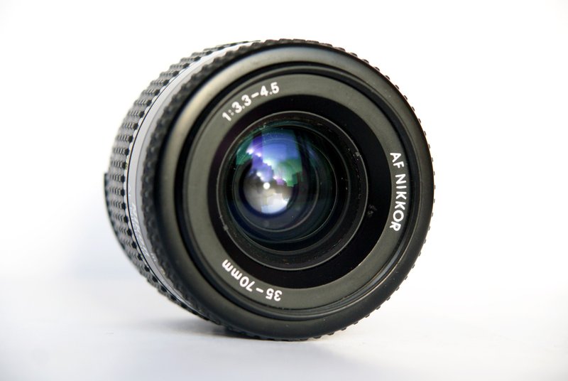 Nikon AF Nikkor 3.3-4.5/35-70 lens for SLR MKII Nikon F mount Japan - 相机 - 塑料 黑色