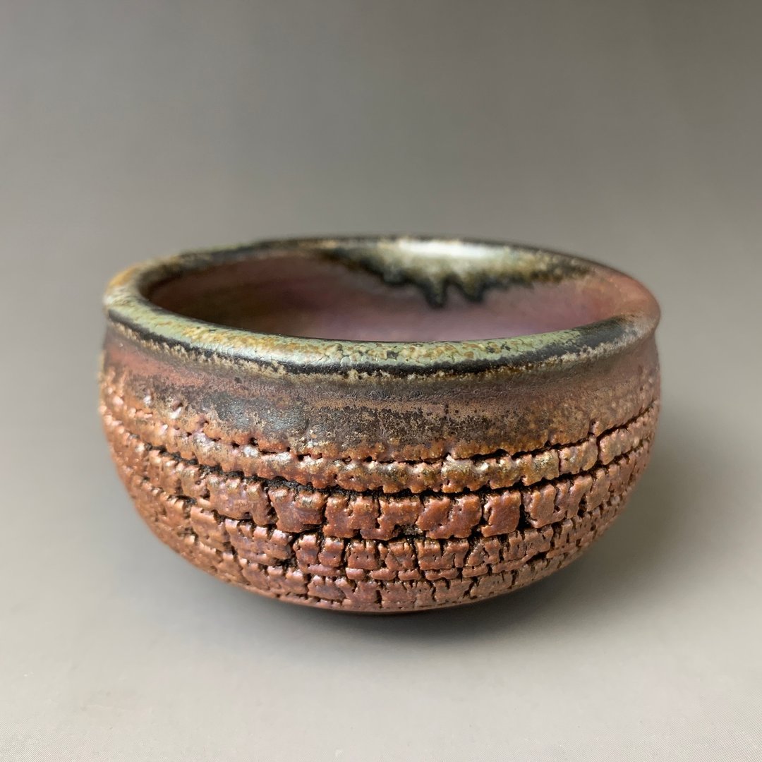 台湾【Handmade Cup】手拉坏柴烧冰烟杯03 - 茶具/茶杯 - 陶 咖啡色