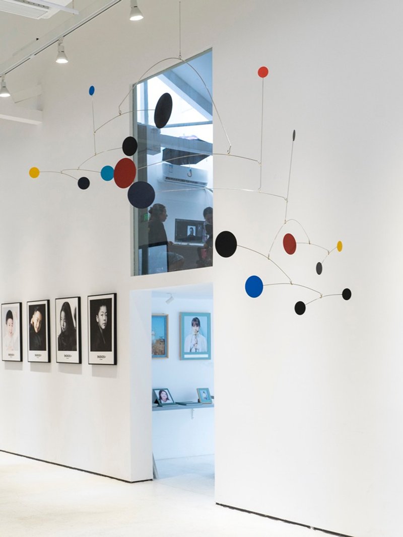 考尔德平衡装置动态雕塑小众蒙德里安客厅地产展厅艺术中庭吊饰 - 其他 - 其他材质 多色