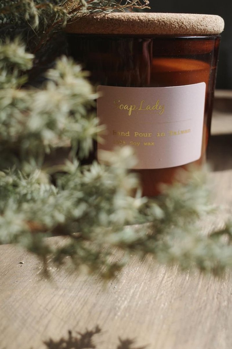 木语时光 • 木芯香氛蜡烛 放松仪式 谢师礼物 - 蜡烛/烛台 - 其他材质 咖啡色