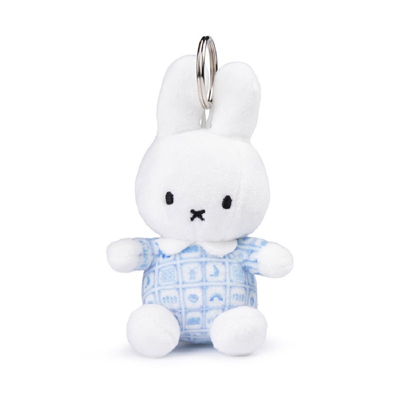 荷兰 Bon Ton Toys | Miffy 米飞 钥匙圈 荷兰风情 台夫特蓝 10cm - 钥匙链/钥匙包 - 其他材质 蓝色